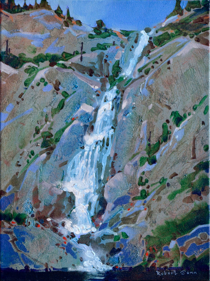 Landscape “Grenville Channel” by Robert Genn – oil on canvas.