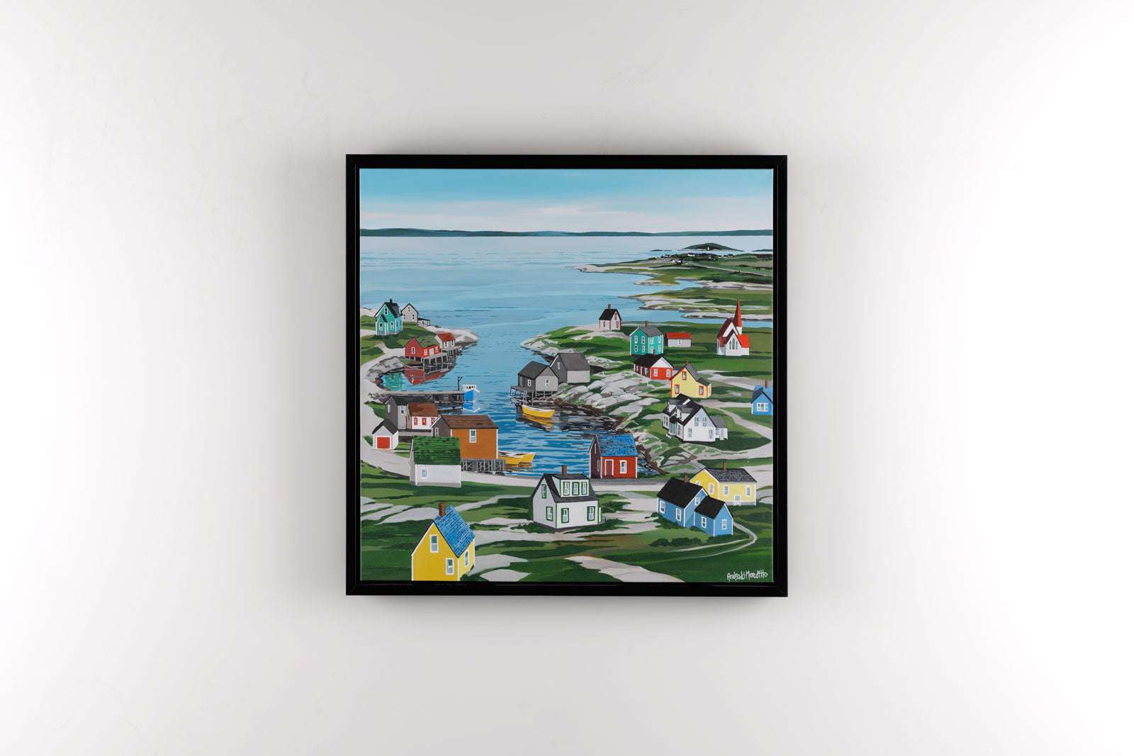 View Over Peggy's Cove