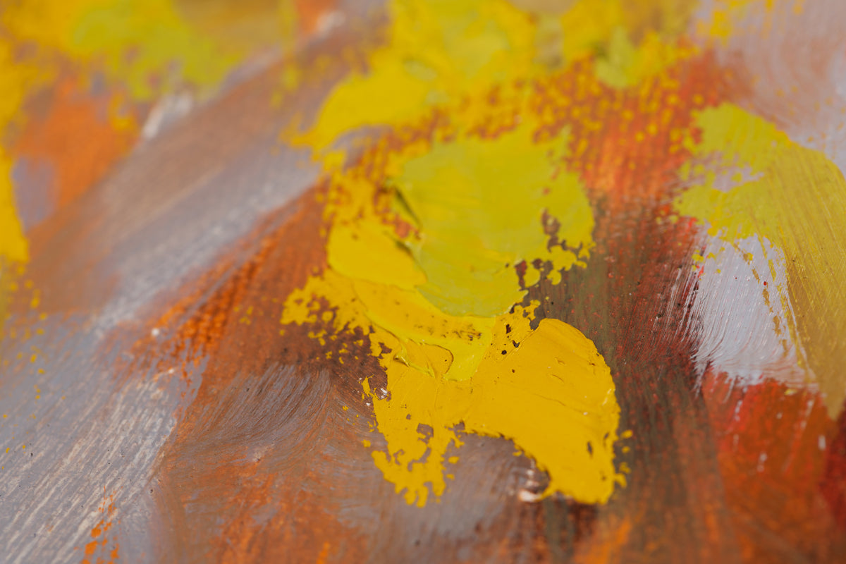 Andrea Ross, "Island In The Distance," detail 6, oil on canvas
