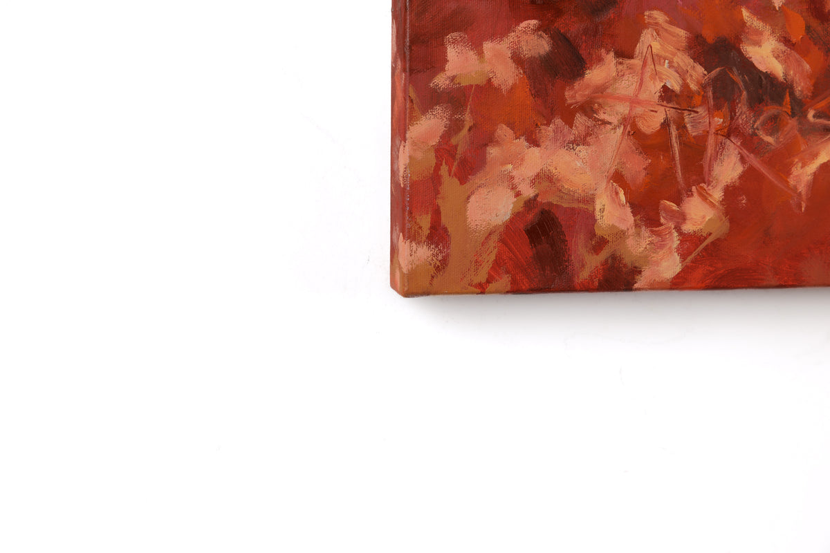 Andrea Ross, "Island In The Distance," detail 4, oil on canvas