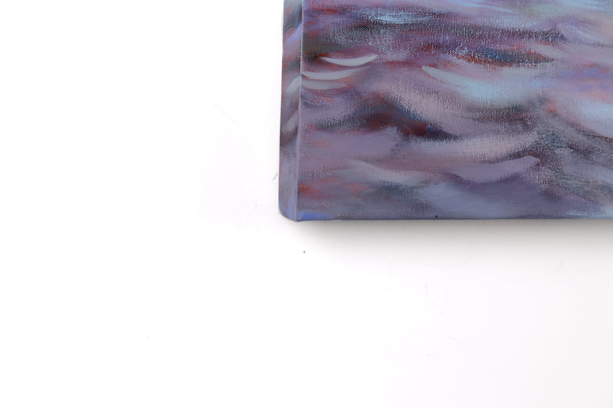 Andrea Ross, "Welcoming Skies," detail 4, oil on canvas