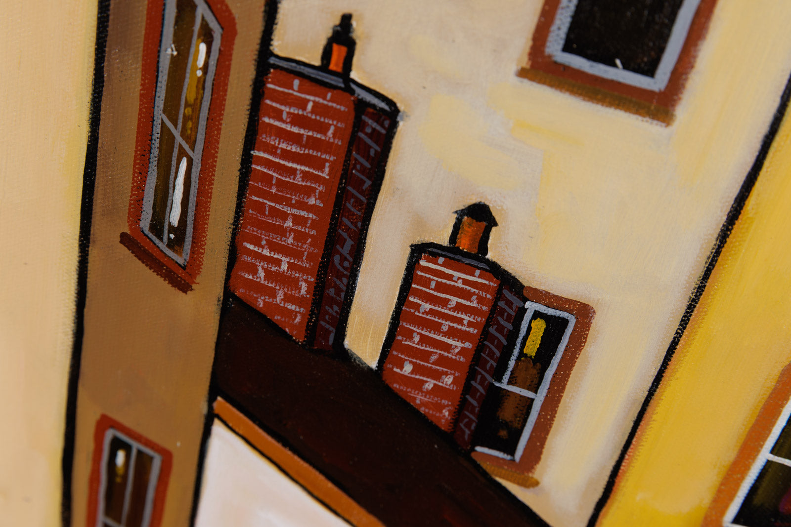 Fin De Jour Sur La Ville