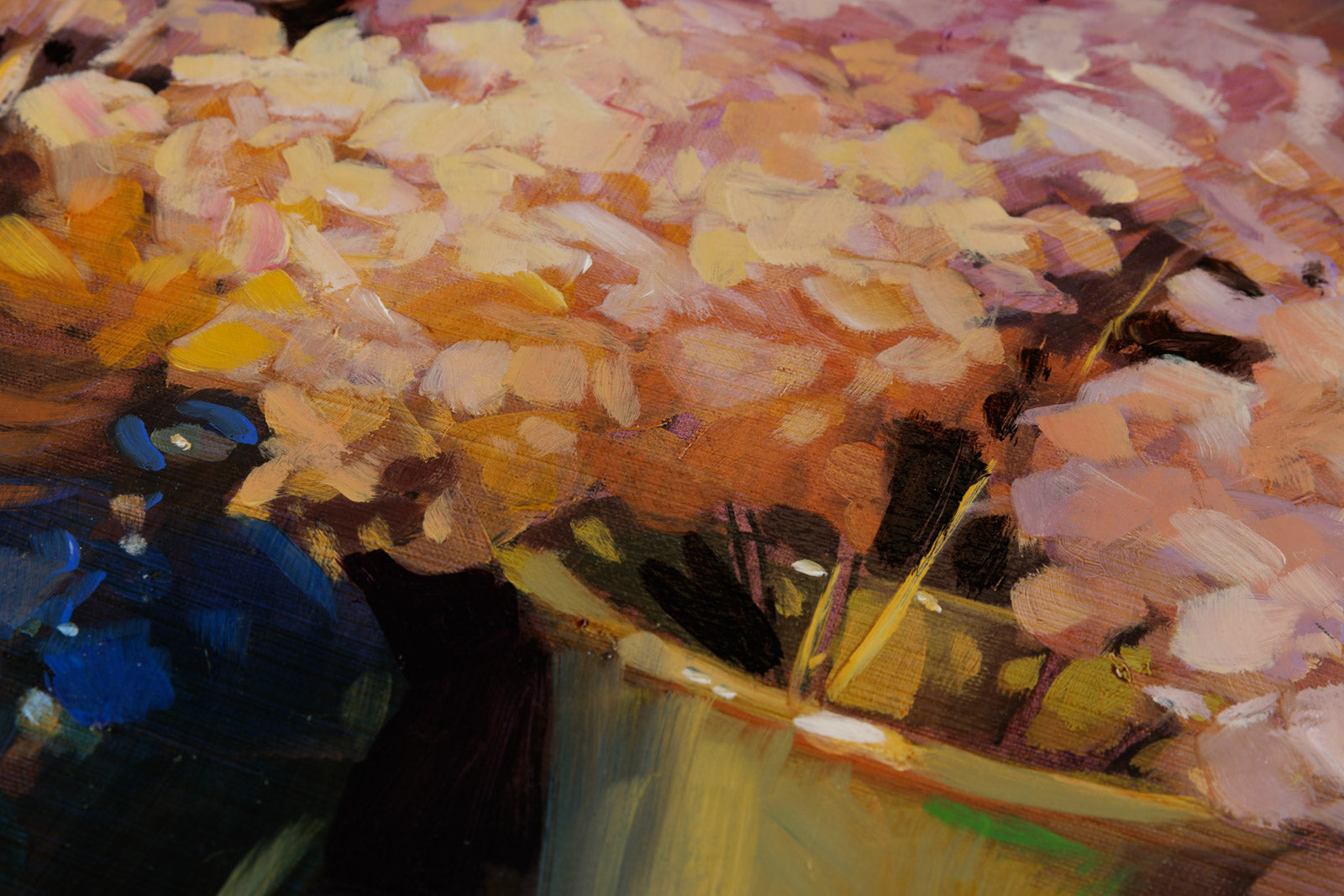 Fruit Bowl & Hydrangeas