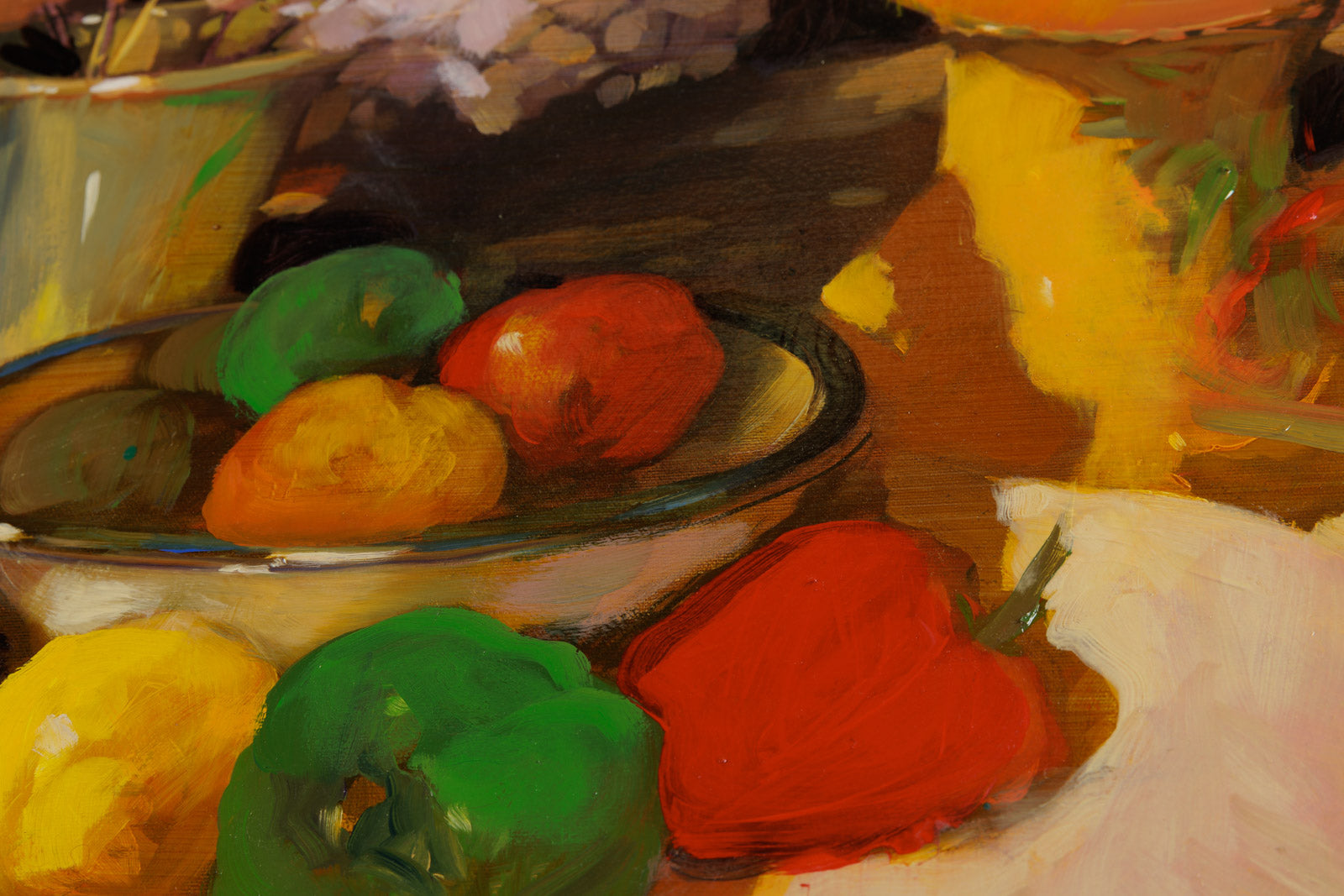 Fruit Bowl & Hydrangeas