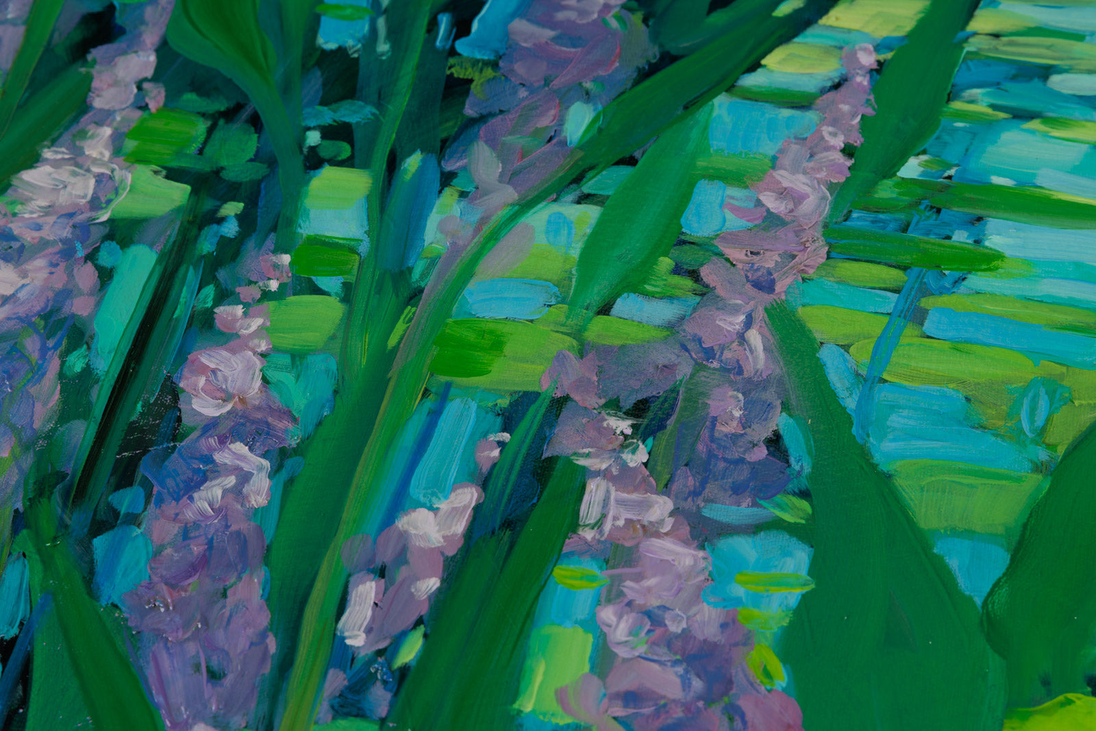 Purple Waterlilies
