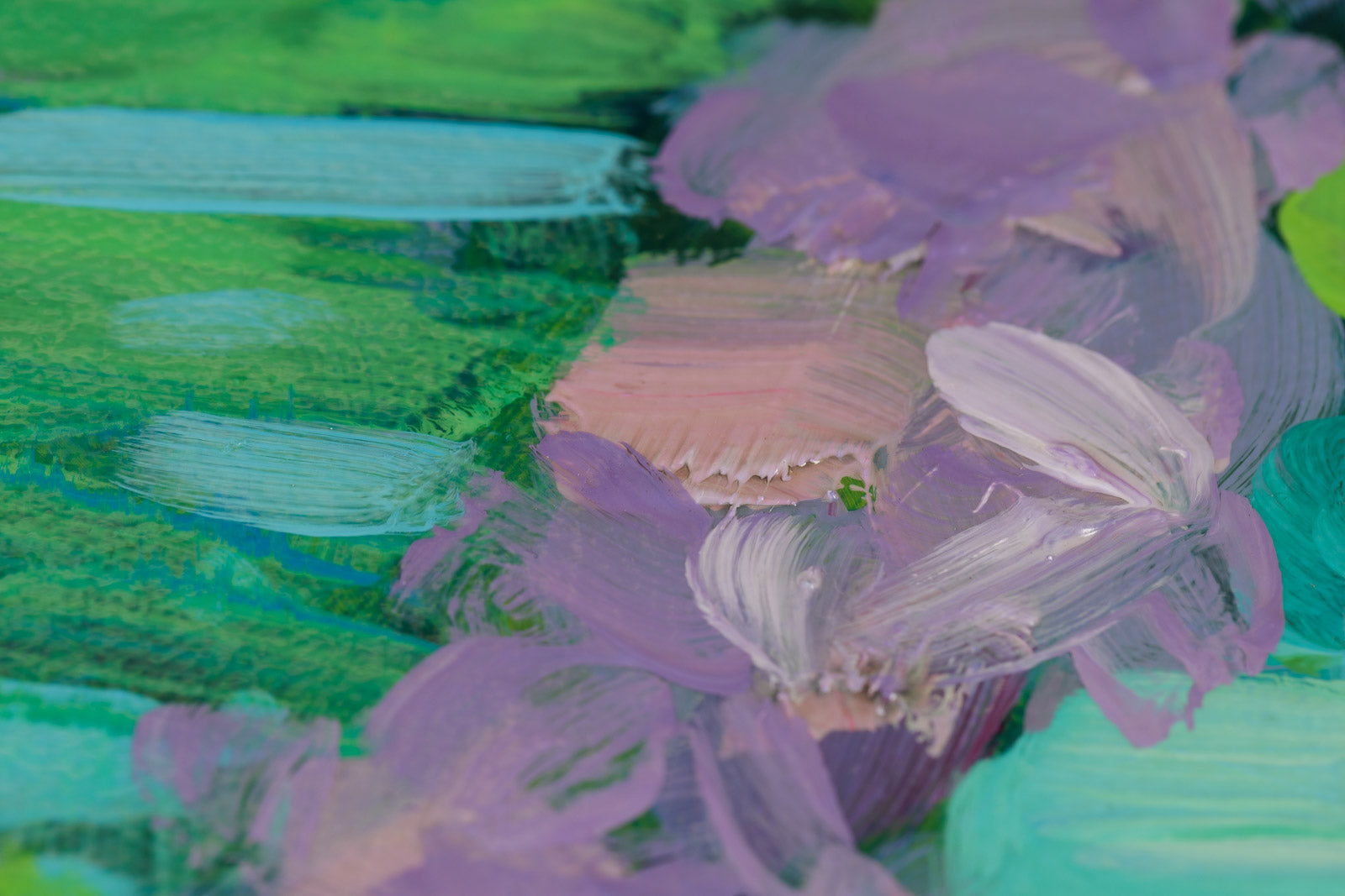 Purple Waterlilies