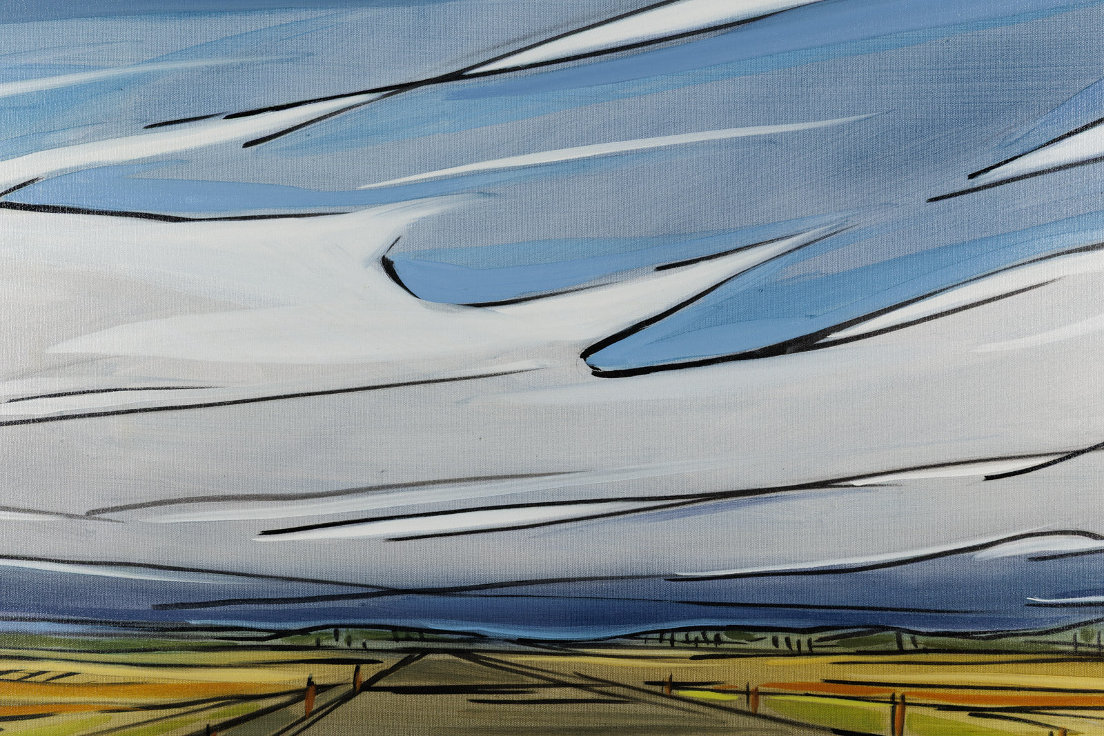 Fall Road Panorama