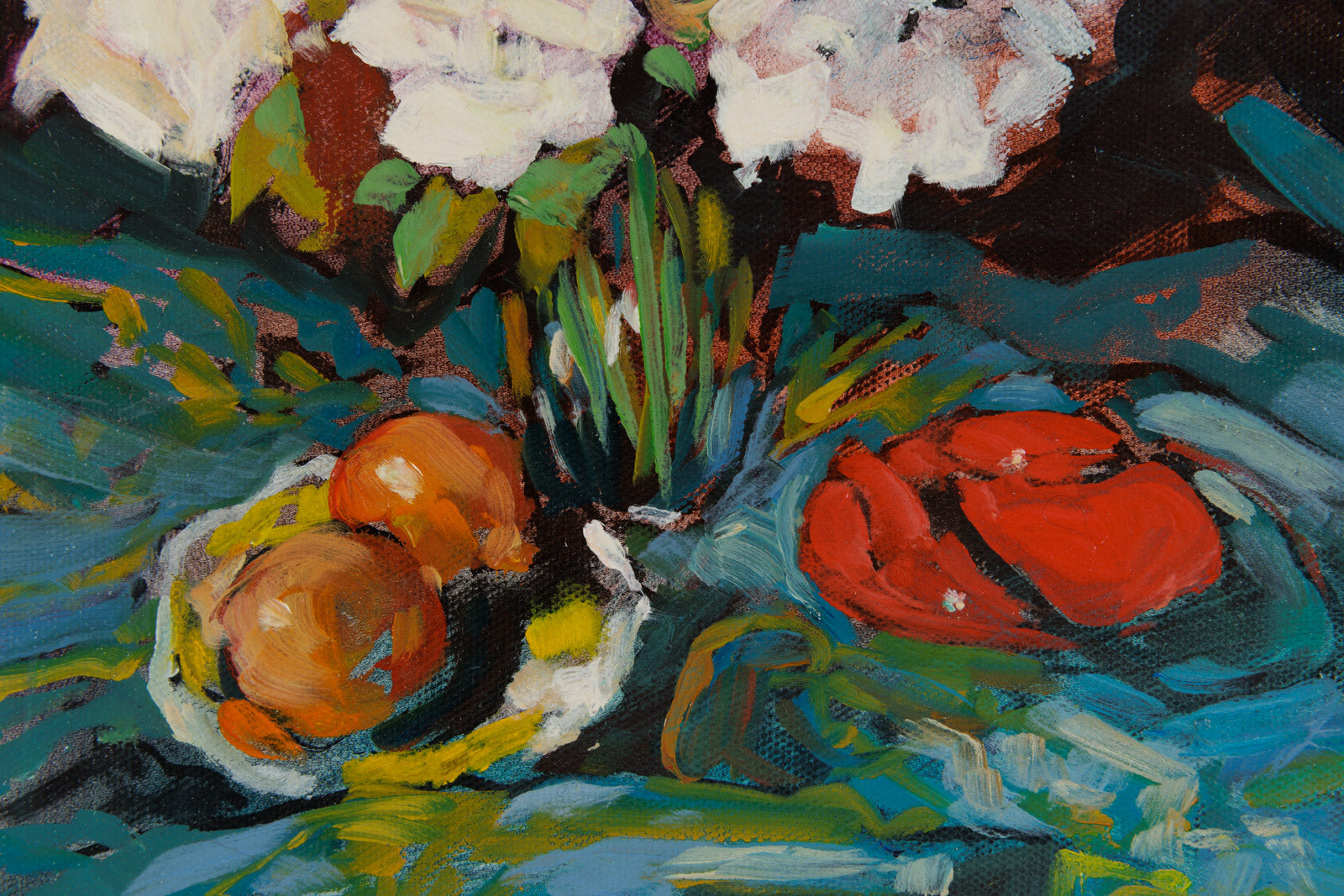 Peonies & Oranges
