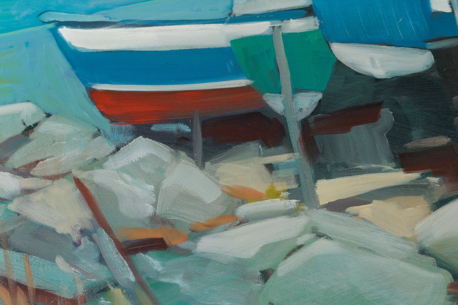 Blue Boats