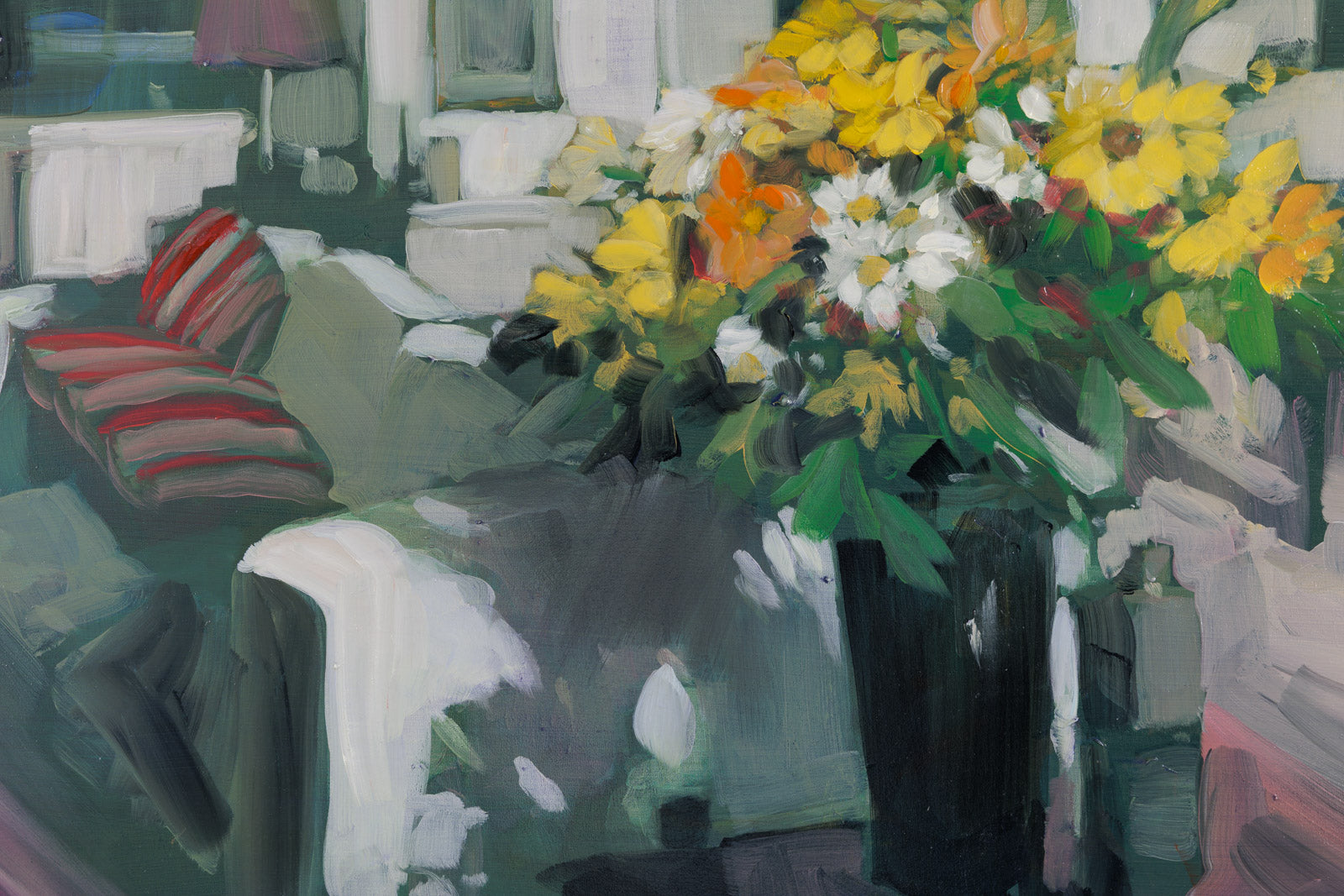 Interior Lakehouse (Yellow Bouquet)