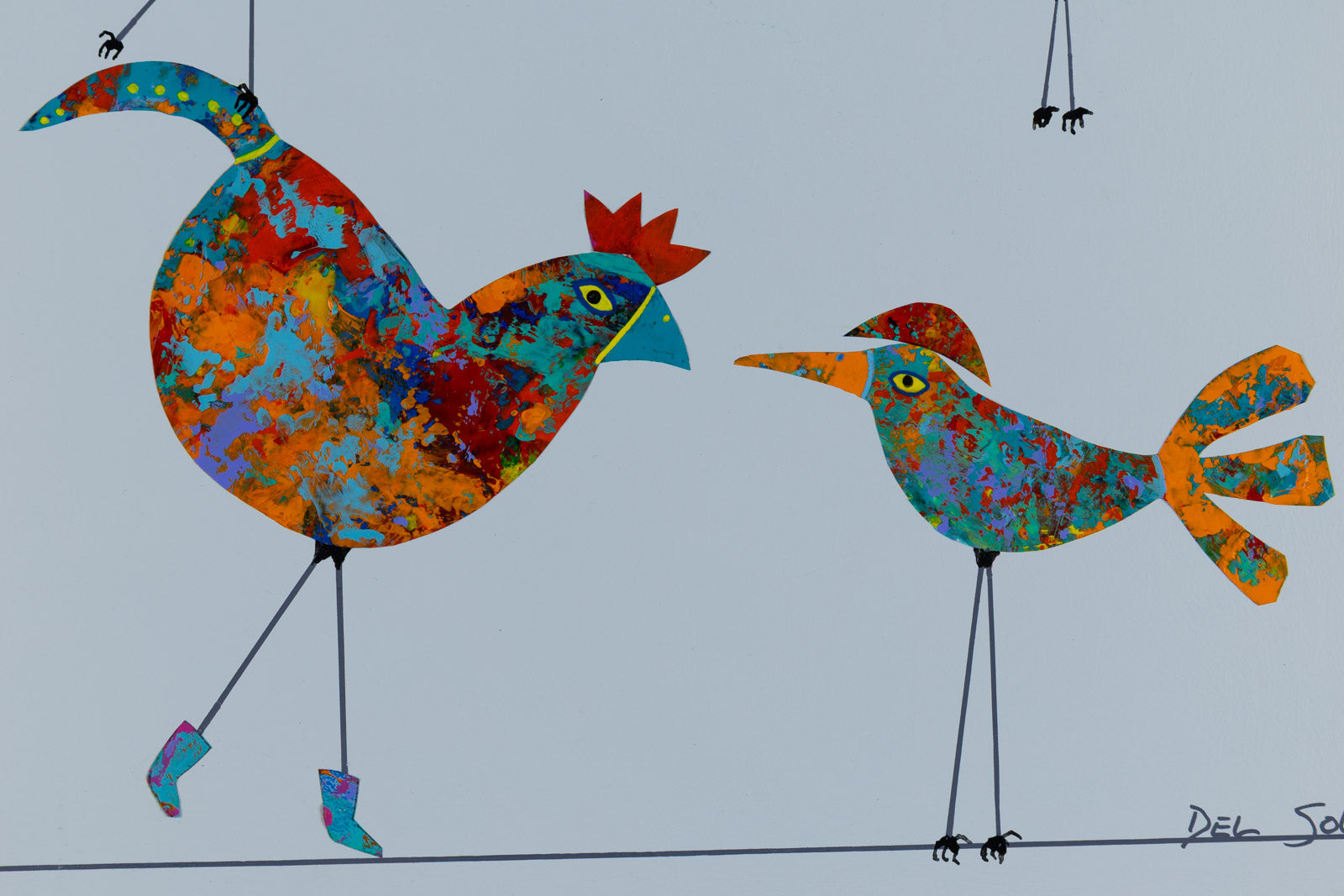 Funky Birds LXXXI: Hot Air Ballooning