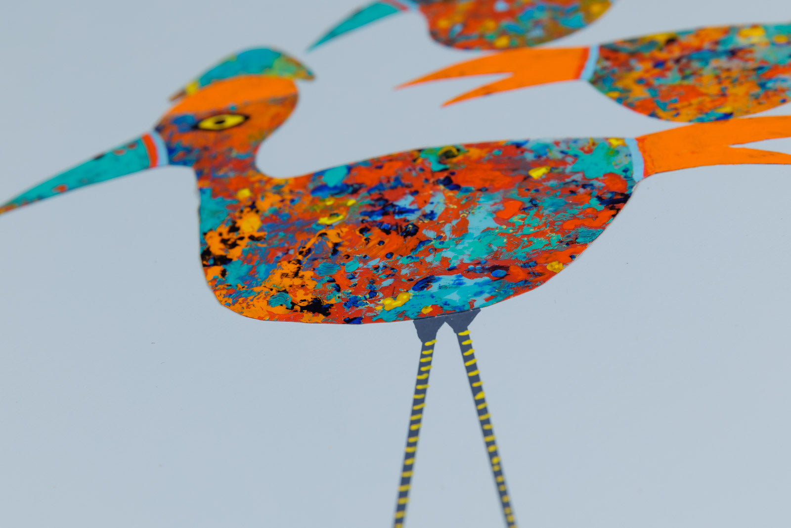 Funky Birds CXXII: Feathered Pyramid