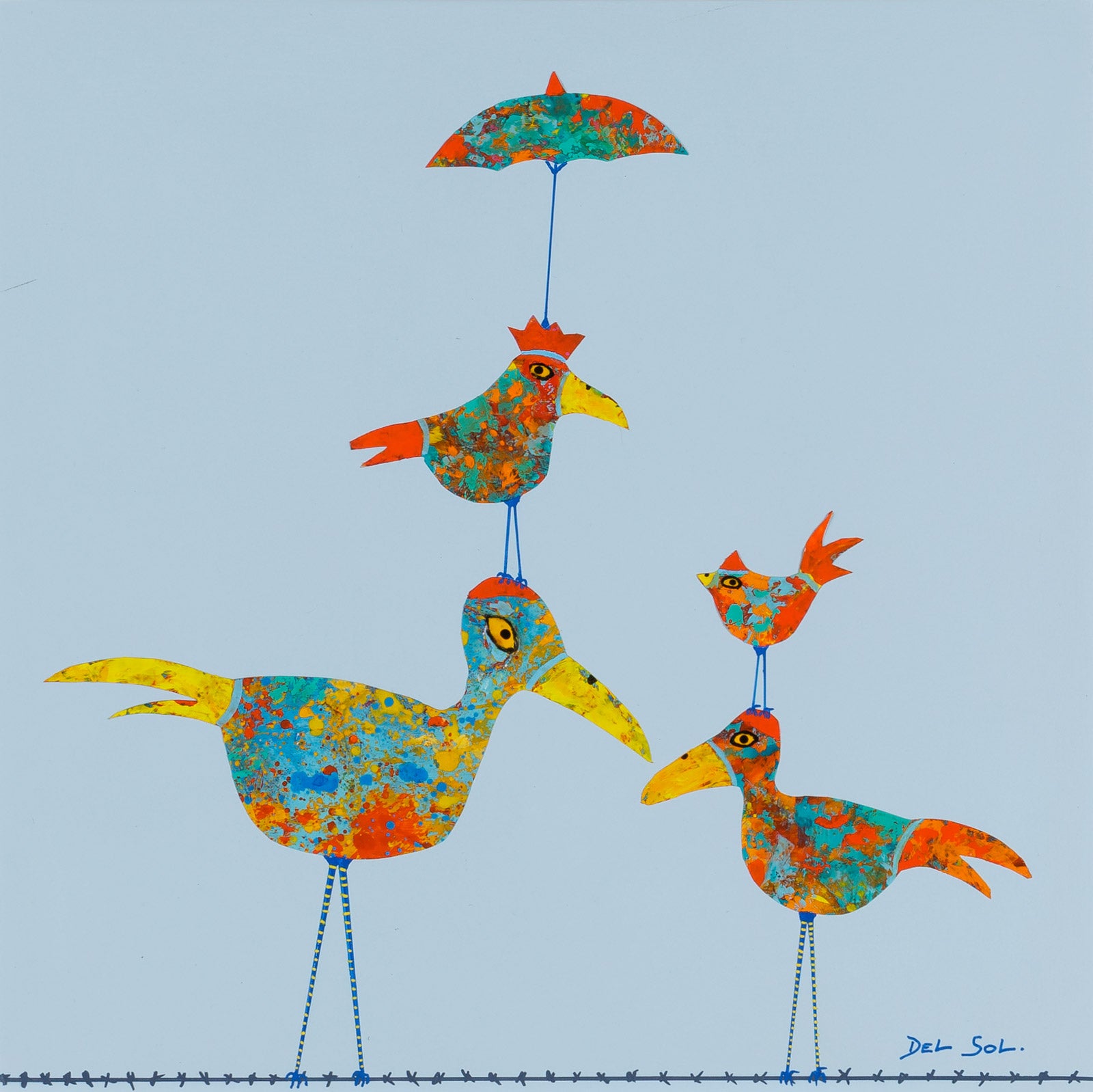 Funky Birds CXXIV: Wet Weather