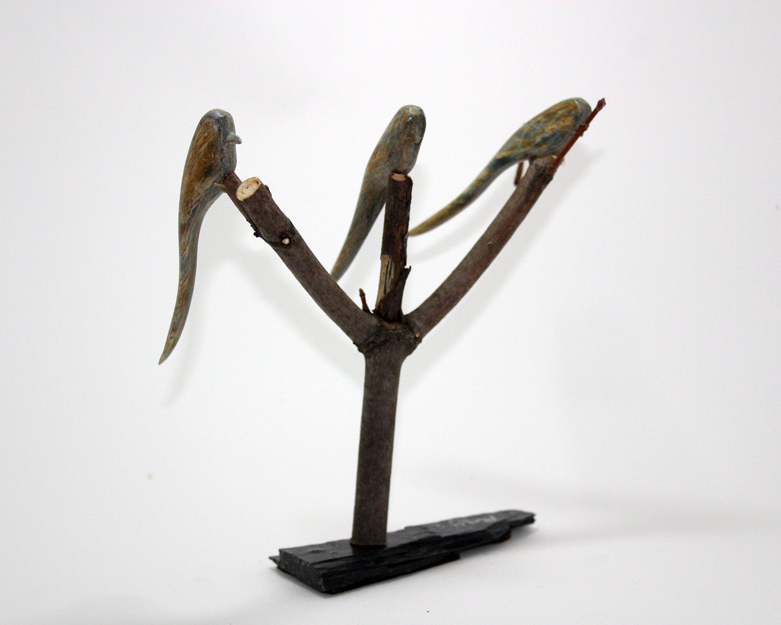 Birds “Waiting II” by Raymond Dubois – sculpture.