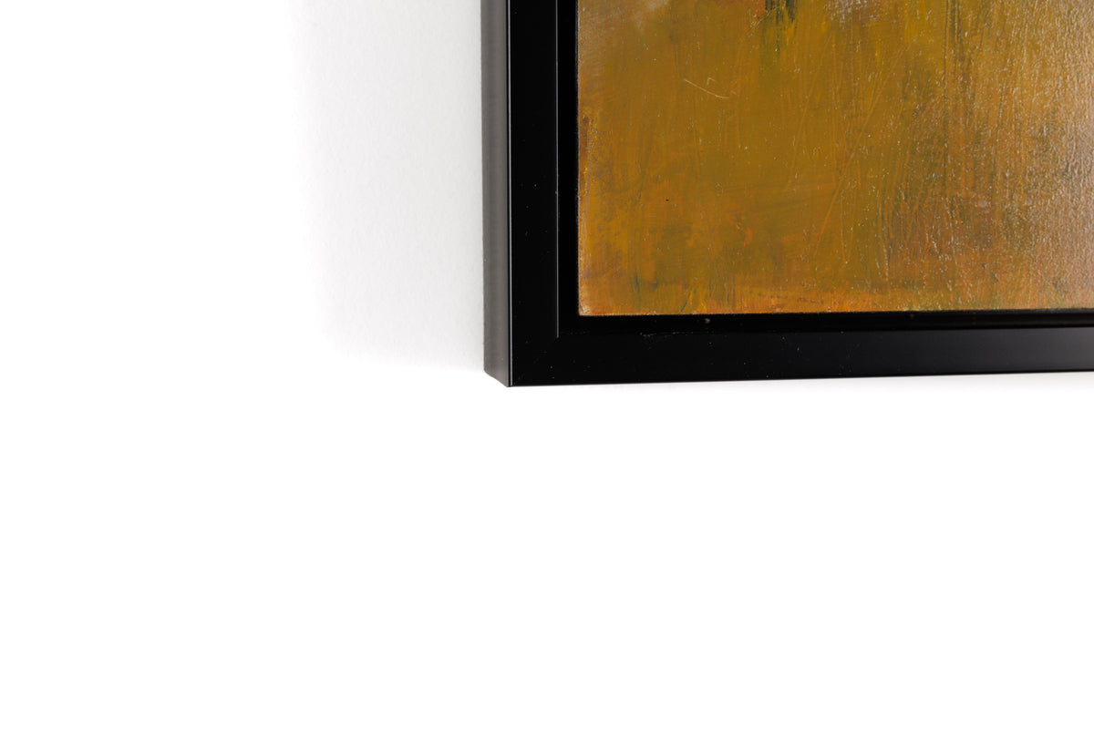 David Lidbetter, "Field of Gold," detail view, oil on panel