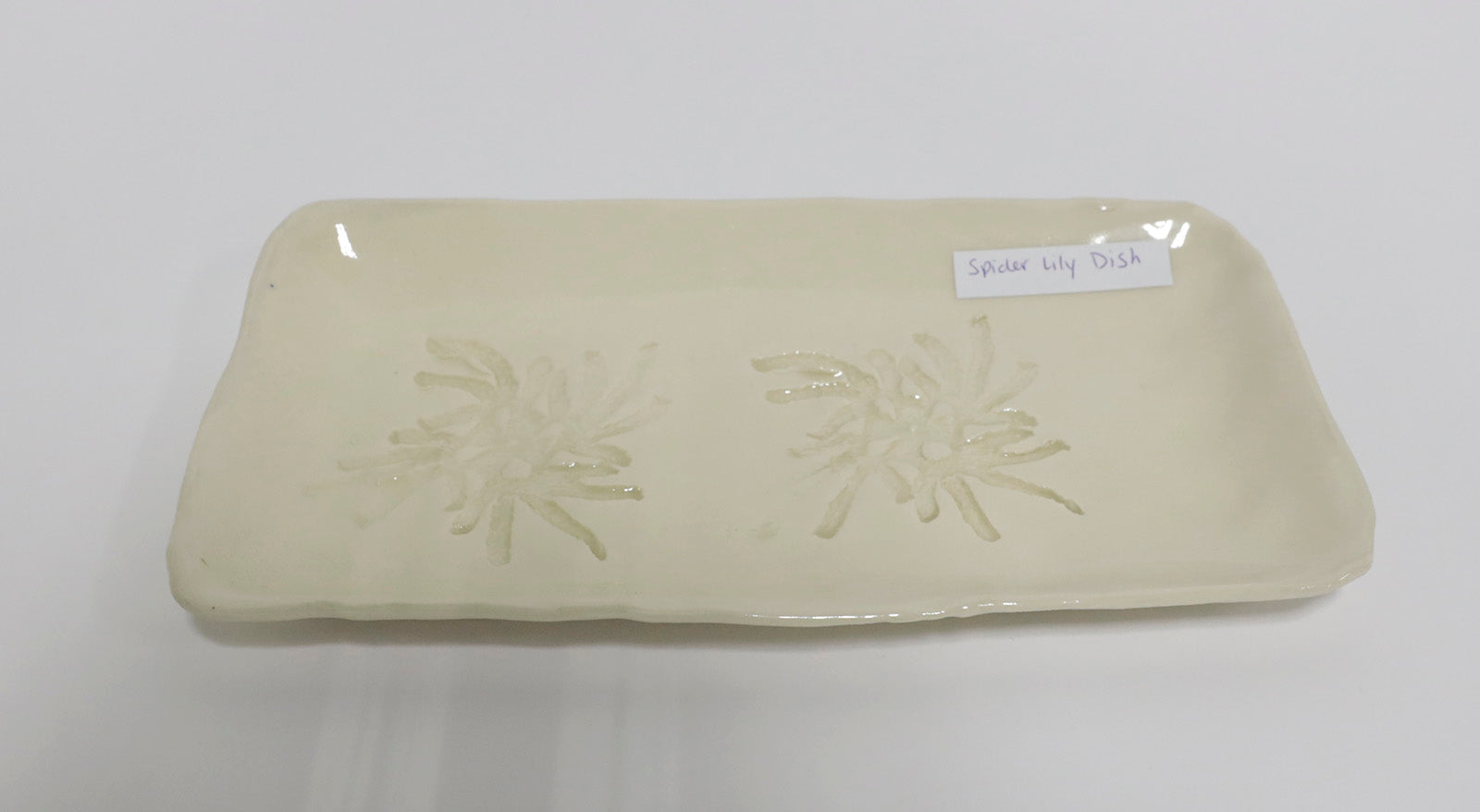 Sculpture “Spider Lily Dish” by Dina Egar.