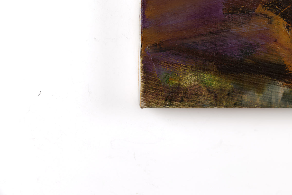 Elizabeth Haney, "The Flame," detail 4, oil on canvas
