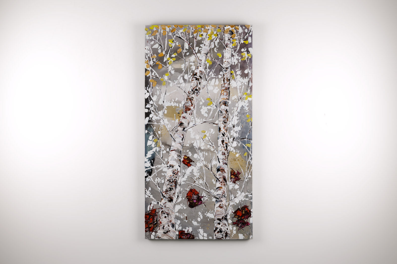 Looking Up Grey & Red 191998