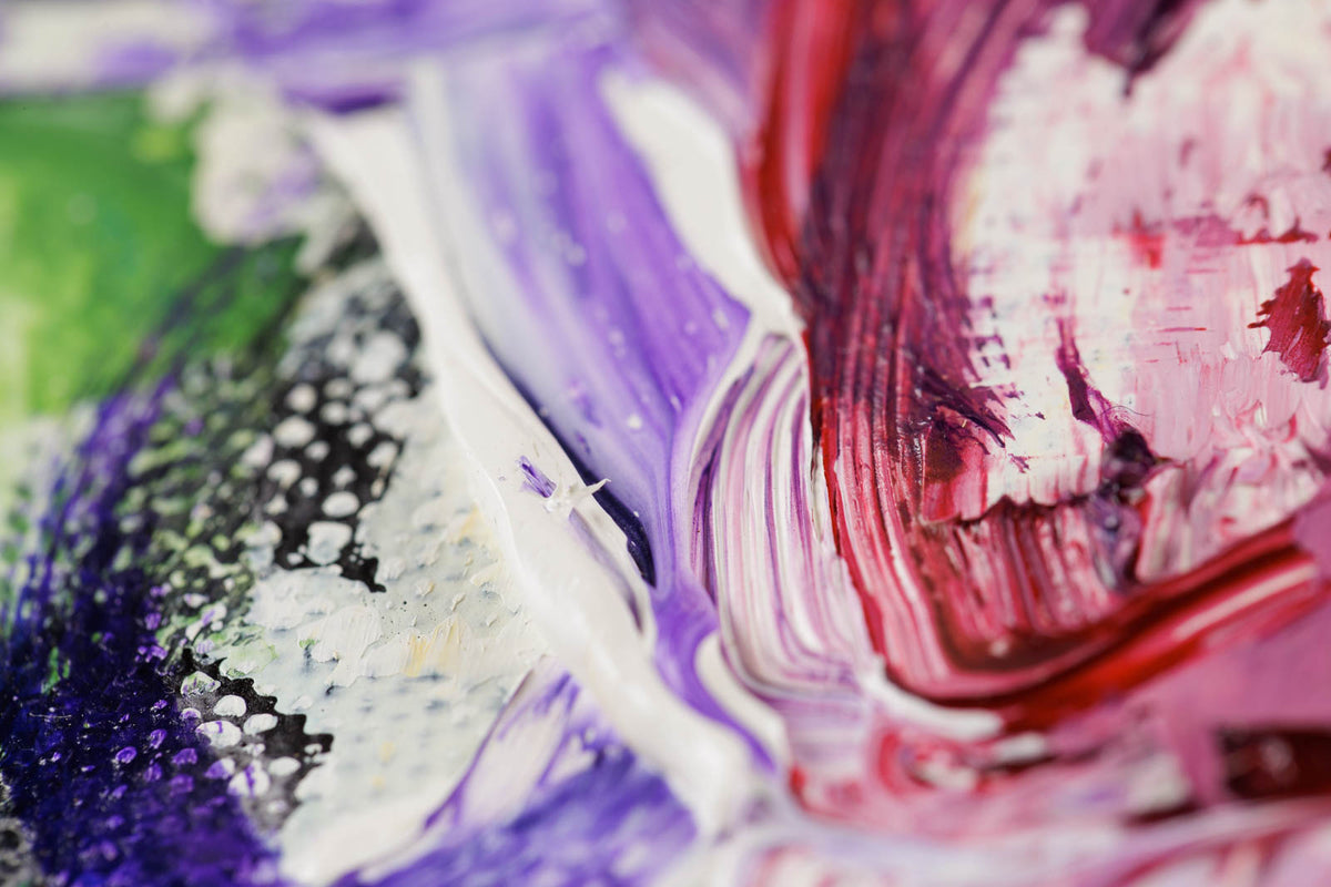 Gerda Marschall, "For The Love Of Spring," detail 5, oil on canvas
