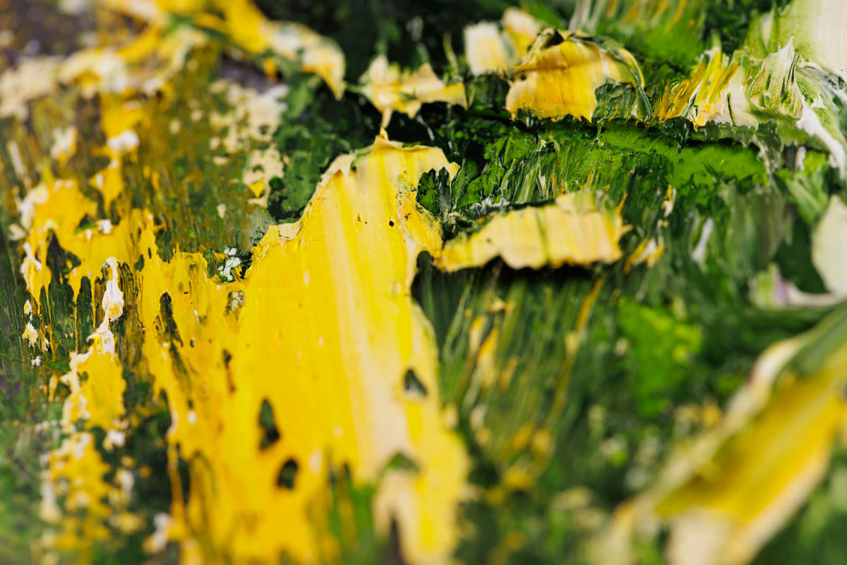 Gerda Marschall, "For The Love Of Spring," detail 6, oil on canvas