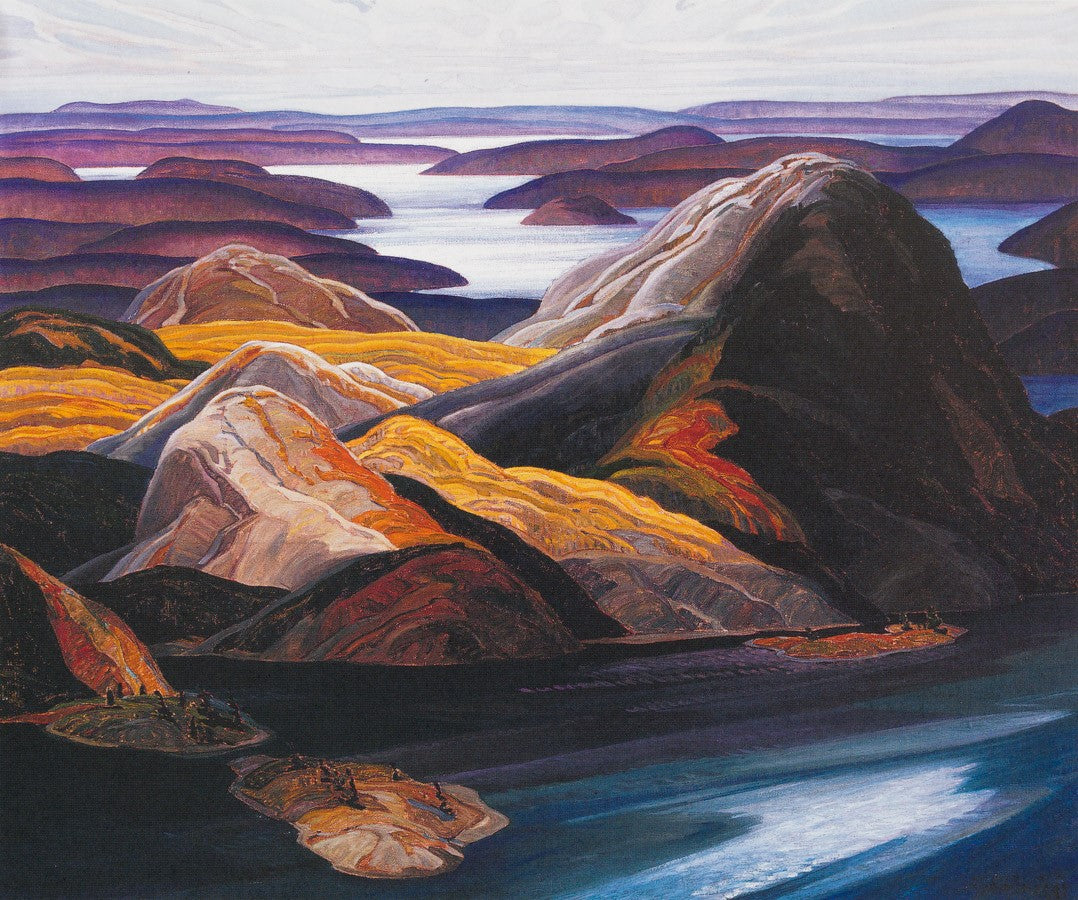 Landscape “Grace Lake” by Group Of Seven – giclee on canvas.