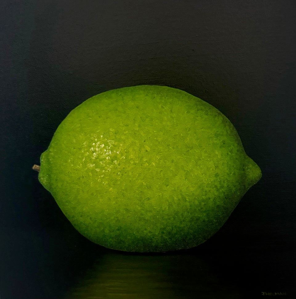 Food & Wine “Lime” by Joanne Helman – oil on canvas.