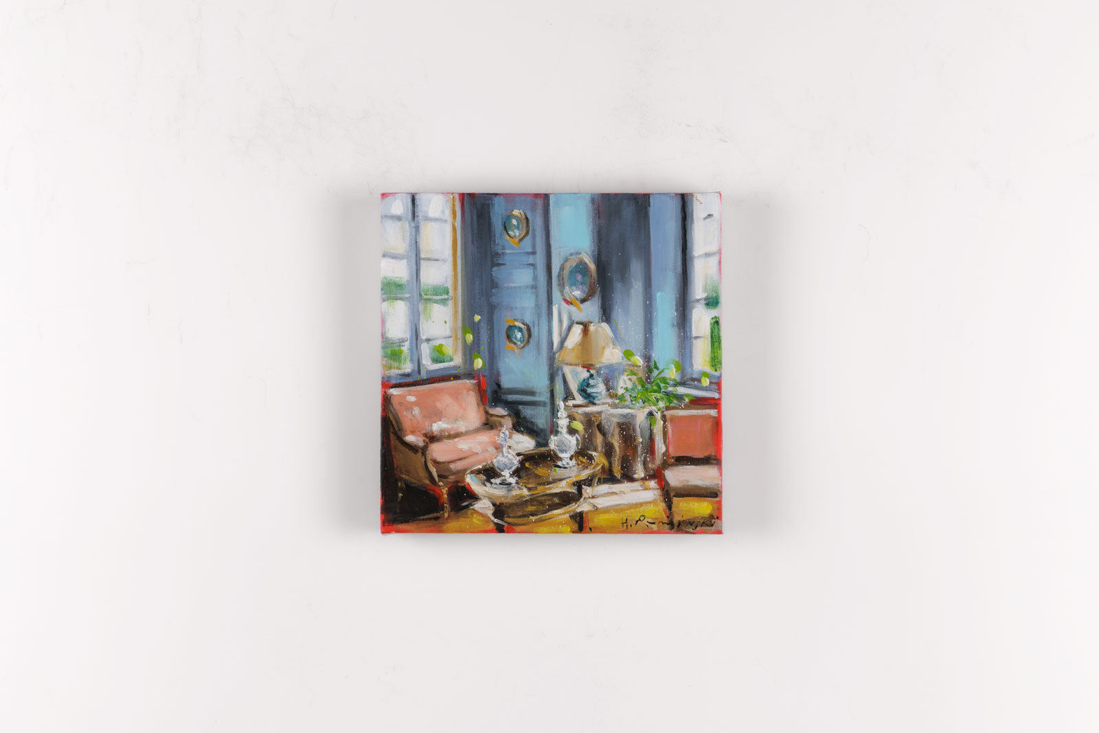 Settee And Decanters