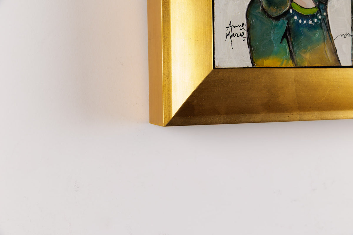 Normand Hudon, "Anne Marie," detail 2, oil on board