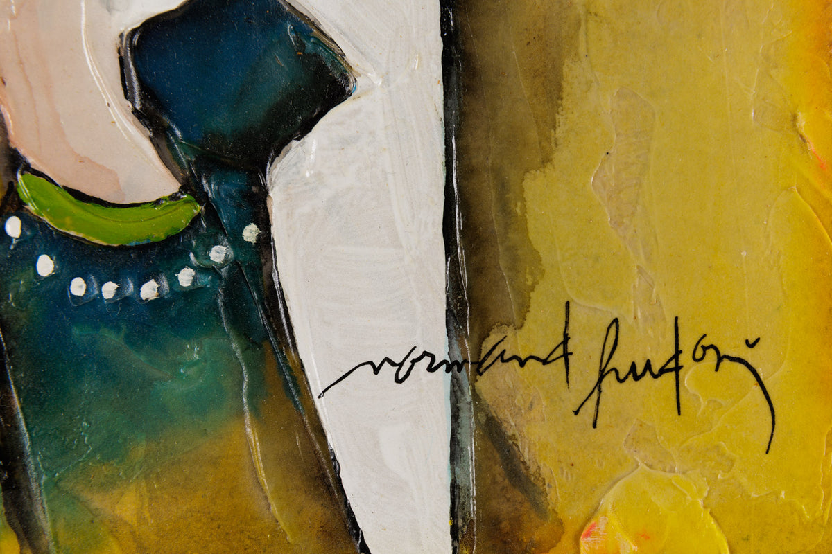 Normand Hudon, "Anne Marie," detail 3, oil on board