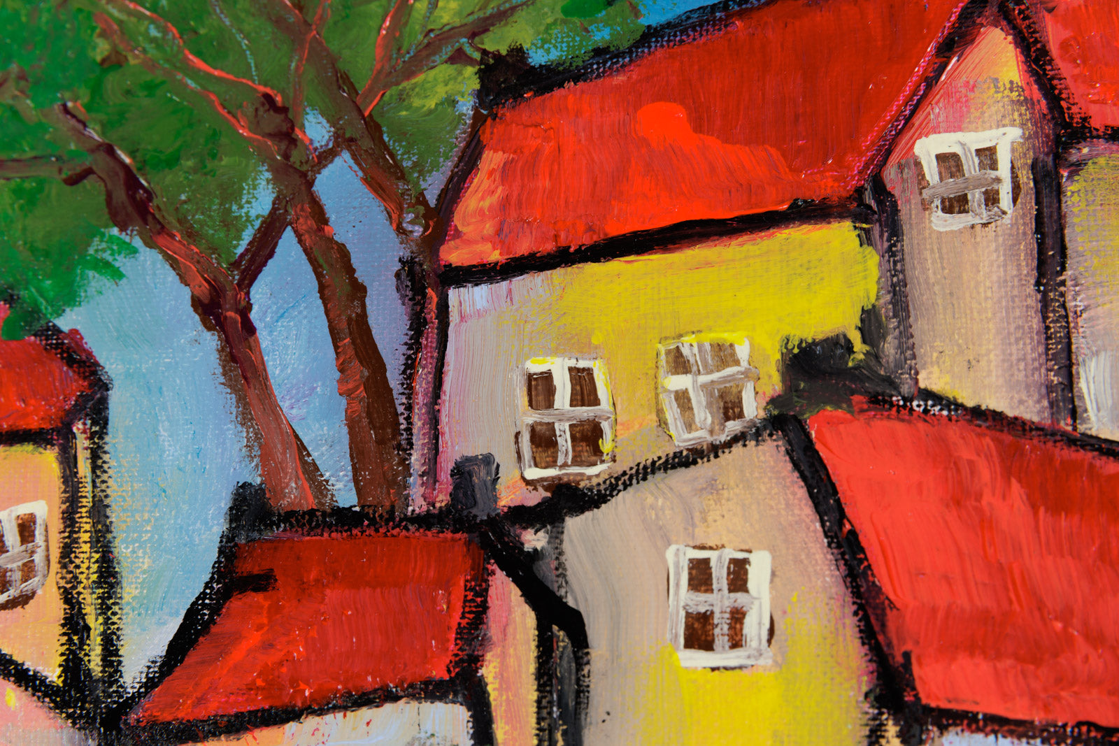 Little Houses With Red Roofs