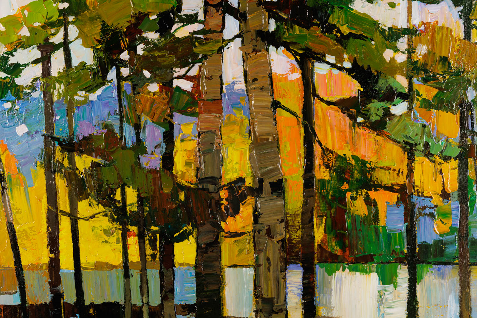 A Peek Through The Pine Trees