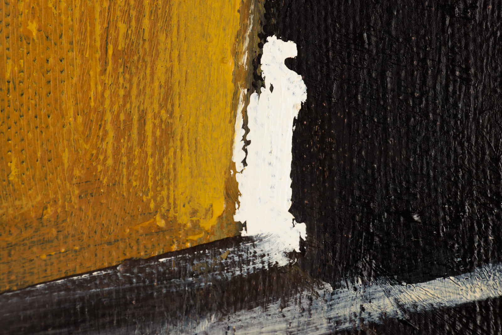 Joanna Aplin, "Restoration No. 1," detail view, mixed media on canvas