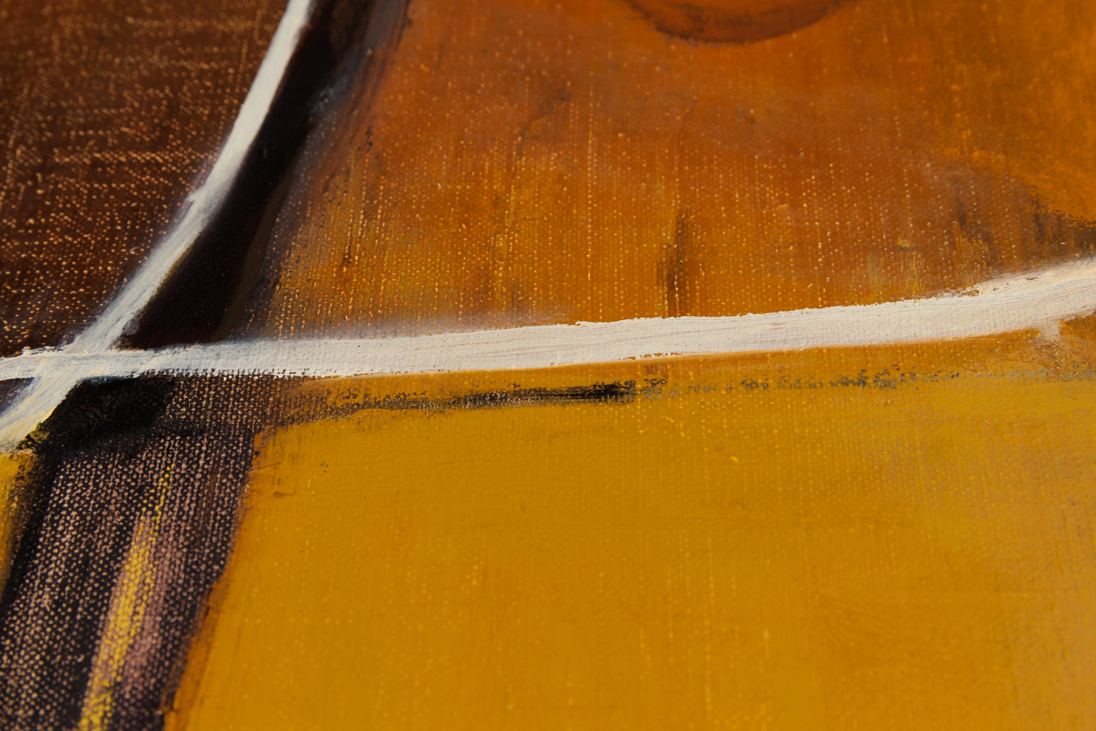 Joanna Aplin, "Restoration No. 1," detail view, mixed media on canvas