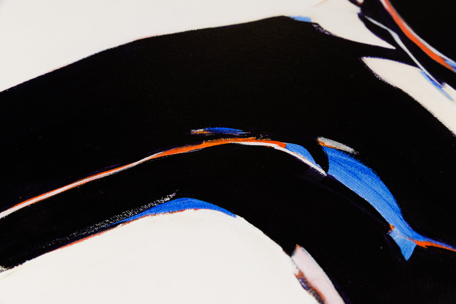 Joanna Aplin, "Life Lines," detail view, oil on canvas