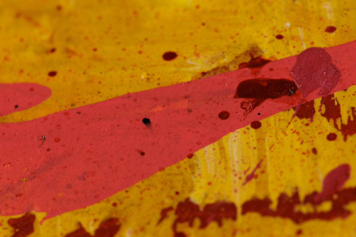 Jean-Pierre Lafrance, "Abstract 2," detail 3, oil on panel
