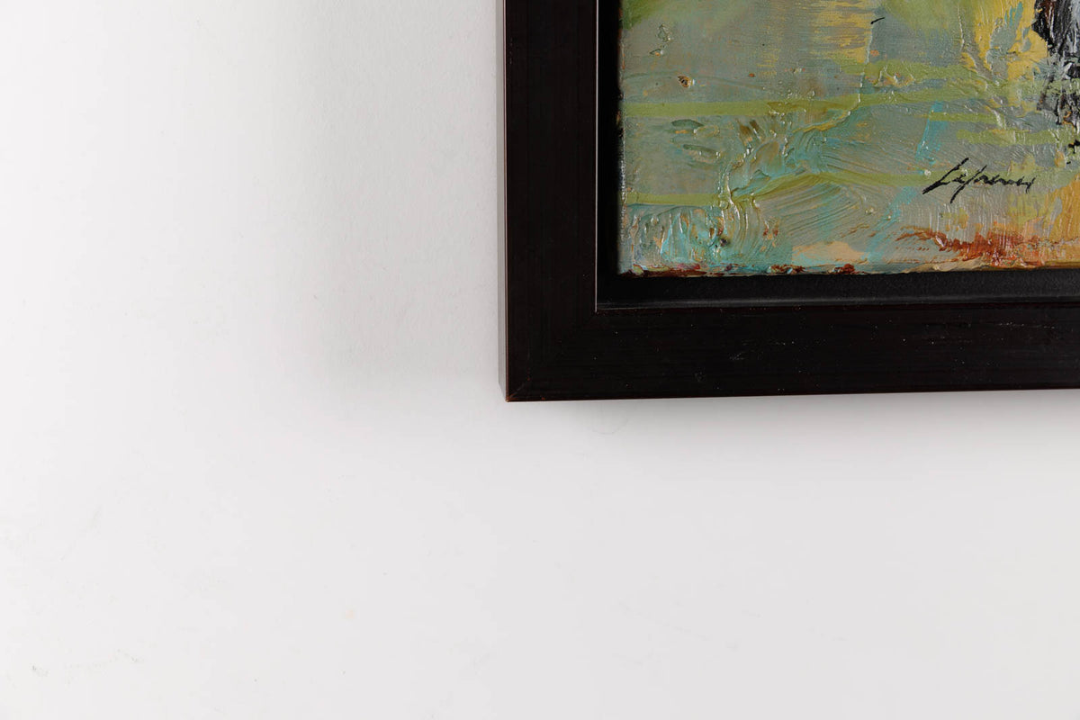 Jean-Pierre Lafrance, "Pols," detail 4, mixed media on canvas