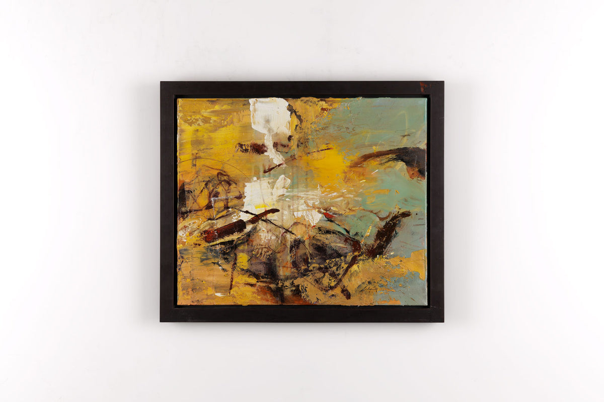 Jean-Pierre Lafrance, "Norio," full view, oil on canvas, 20 x 24 in