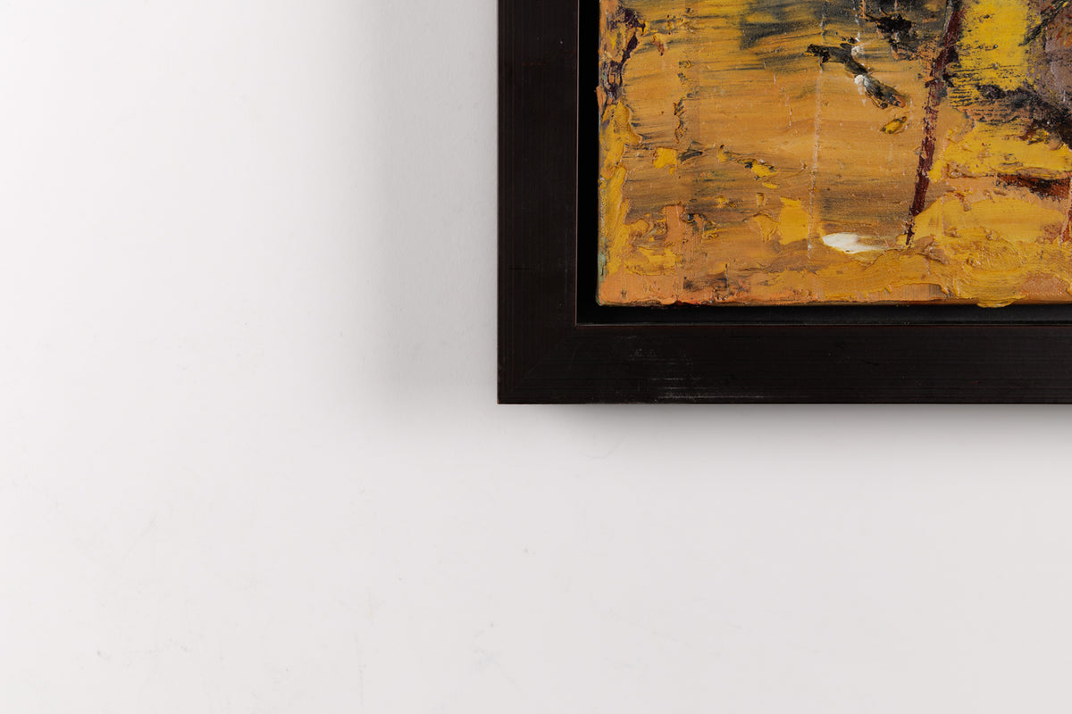 Jean-Pierre Lafrance, "Norio," detail 4, oil on canvas