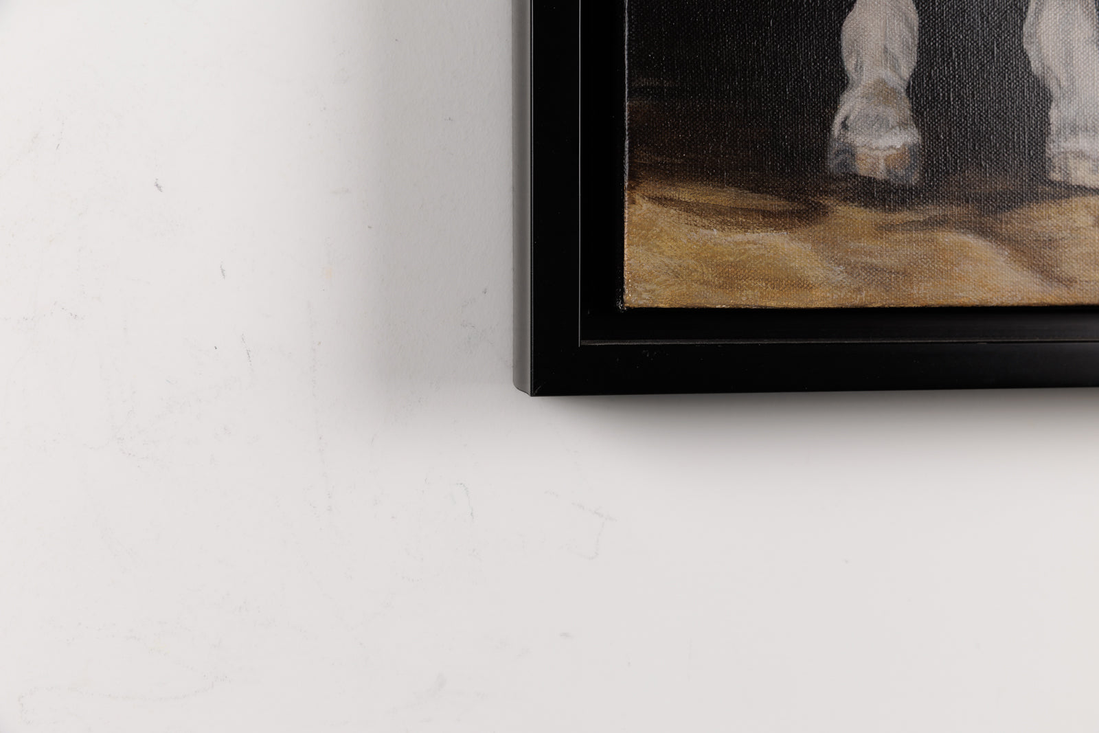 Kim Chase, "The Tethered Heart," detail view, oil on canvas