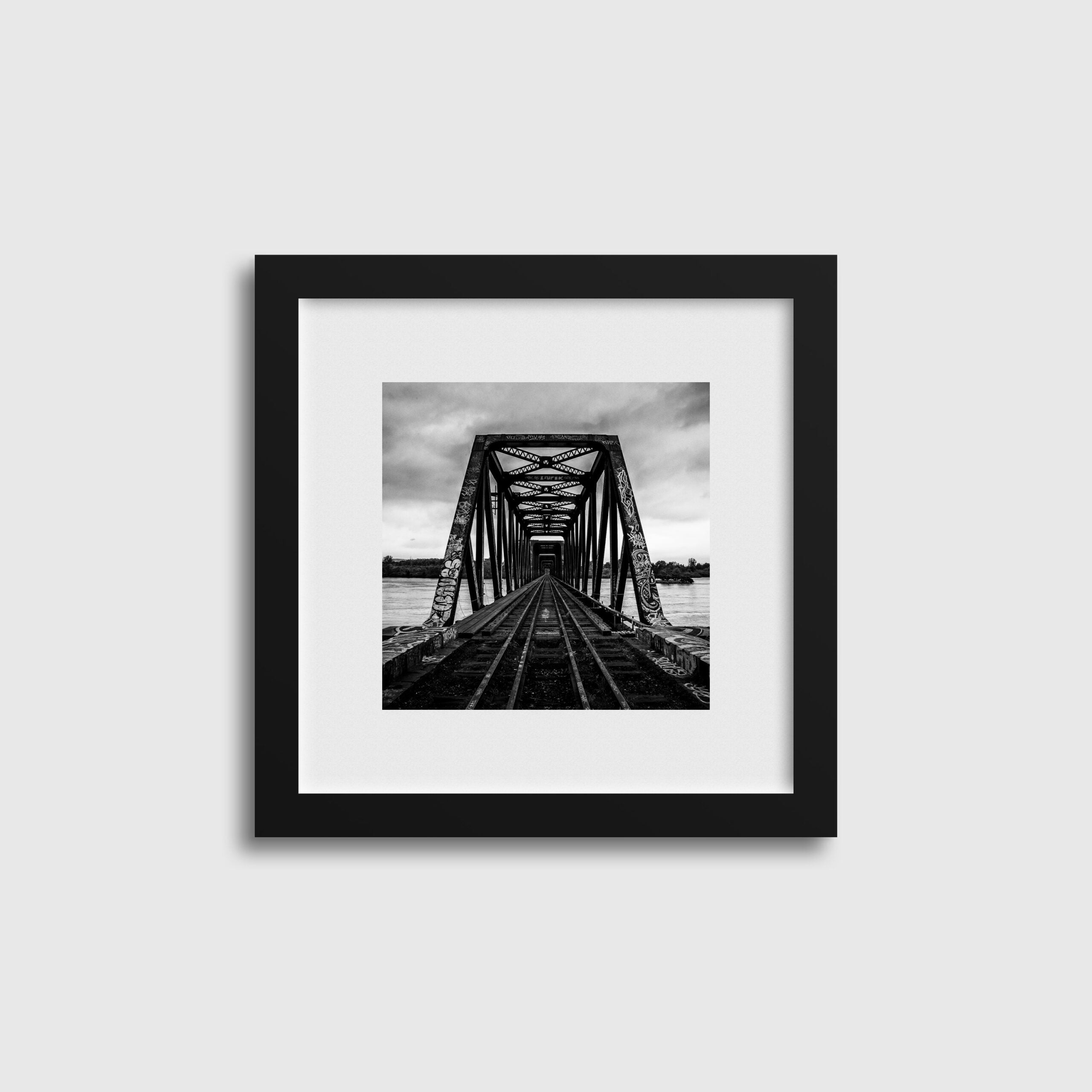 Rail Bridge BW