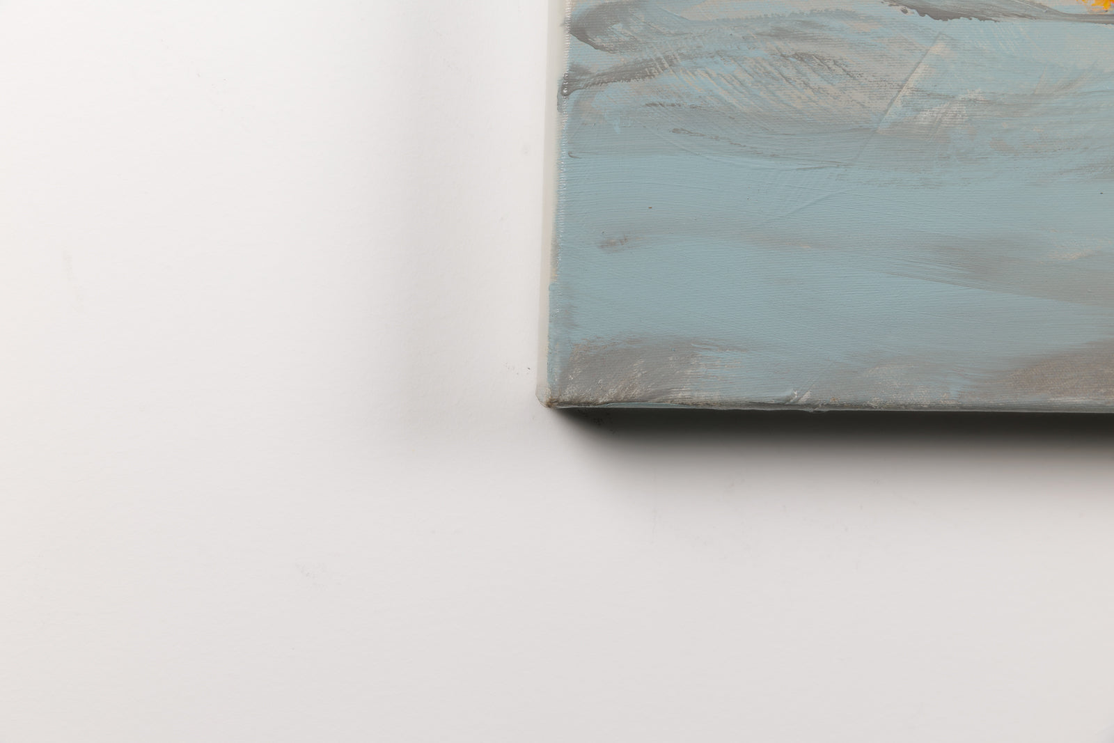 Caroline Koyman, "Fully Blooming," detail view, acrylic on canvas