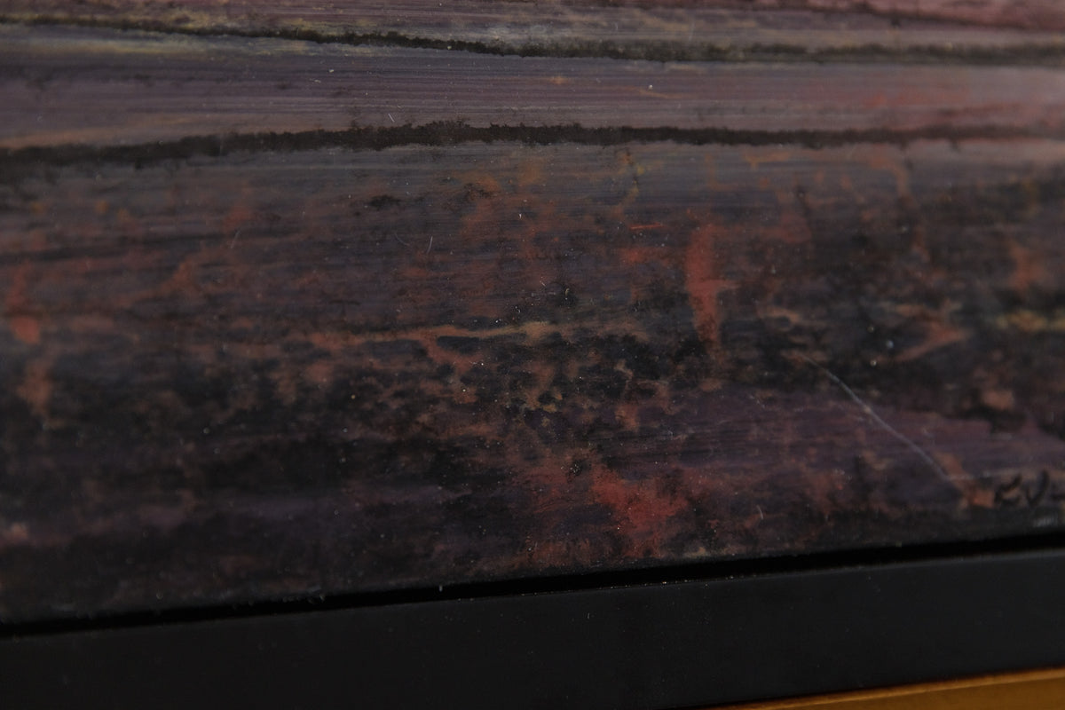 Ken Vincent, "Seascape 330," detail view, acrylic on panel