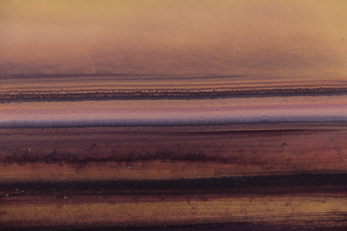 Ken Vincent, "Abstract Landscape," detail view, acrylic on panel