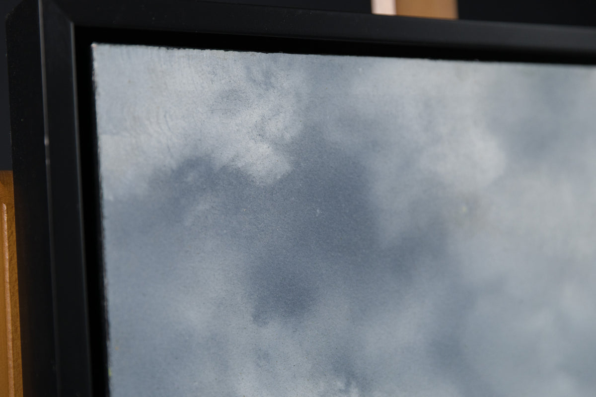 Ken Vincent, "After The Storm," detail view, acrylic on panel