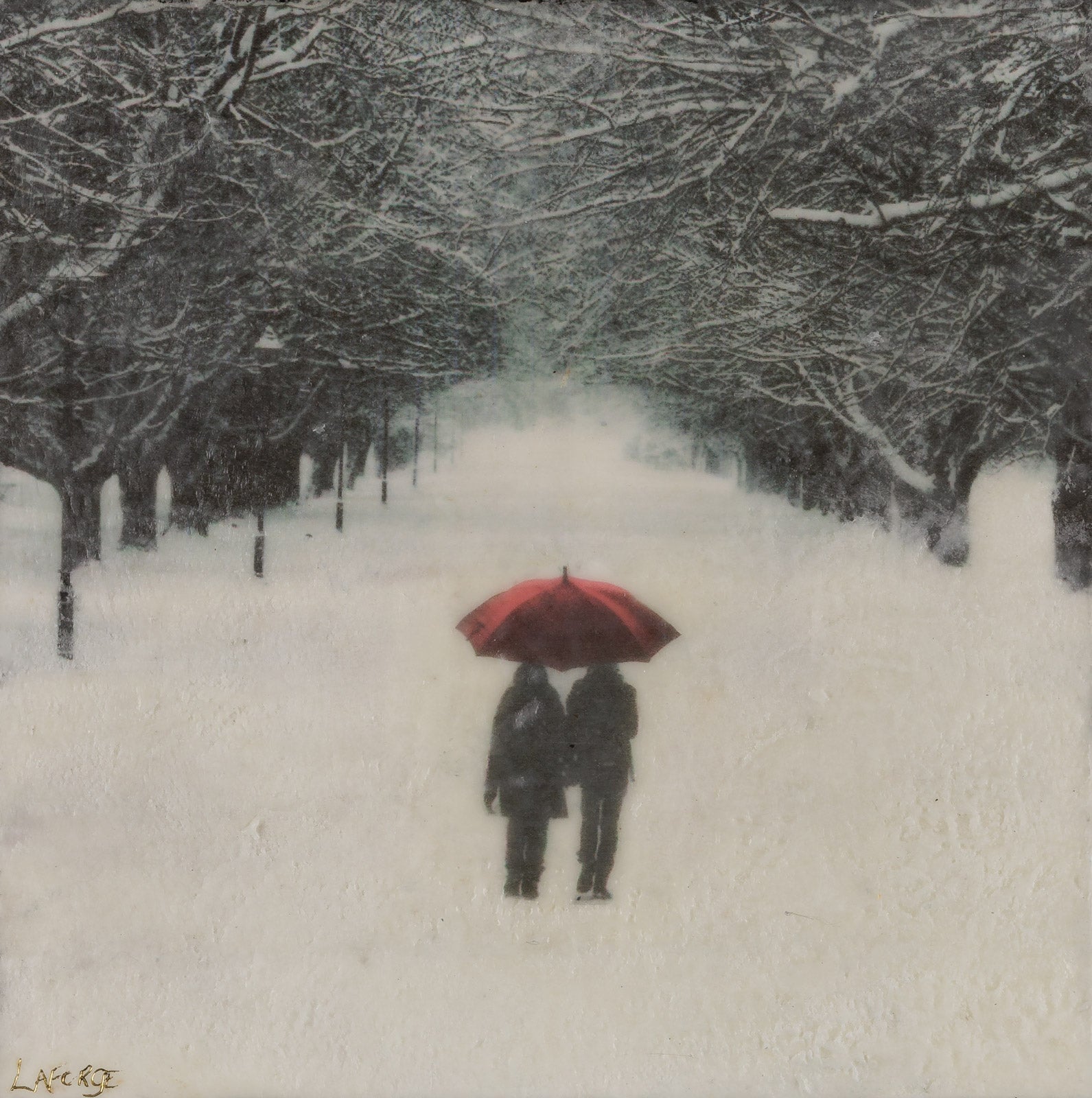 A Stroll In The Park In Winter