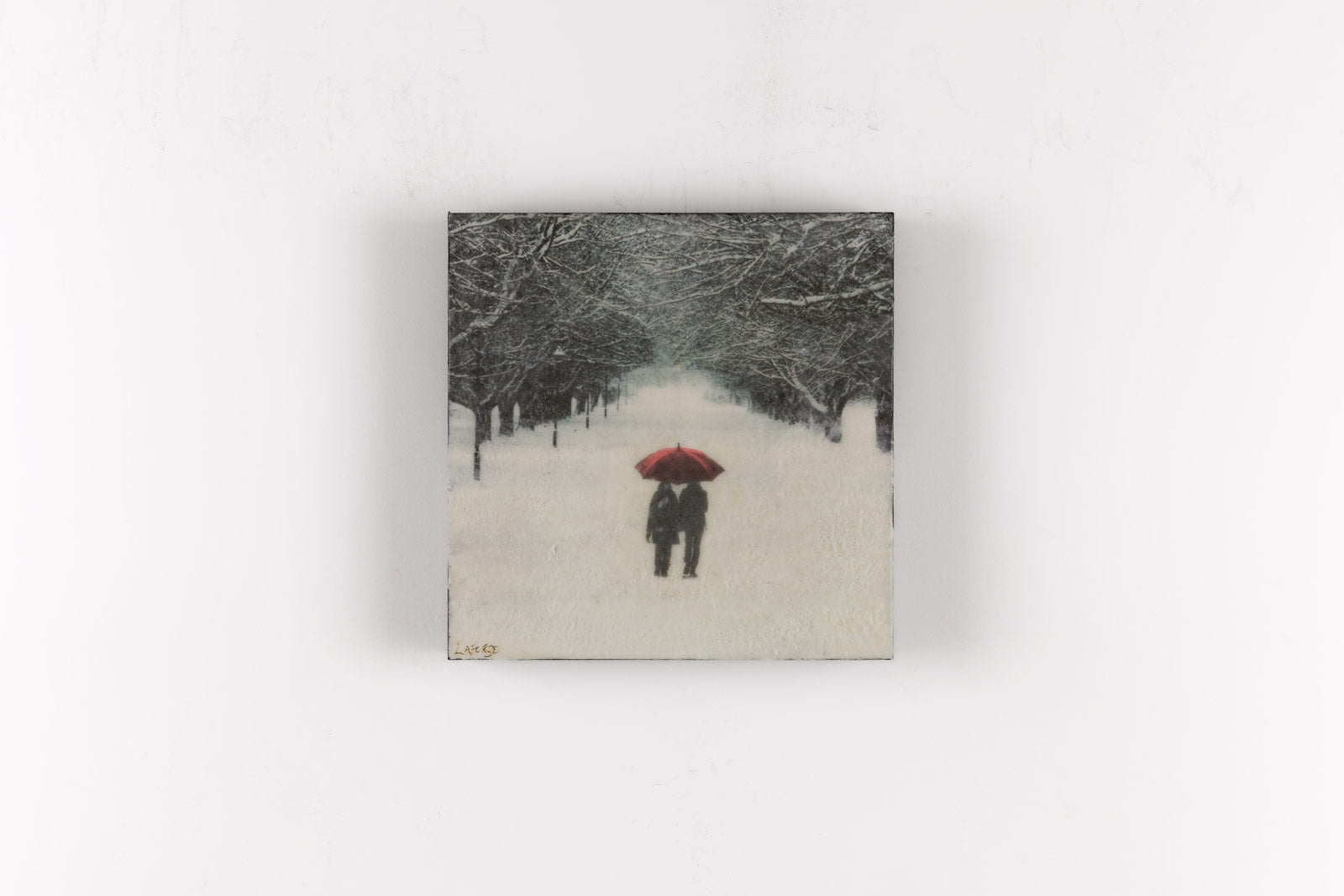 A Stroll In The Park In Winter