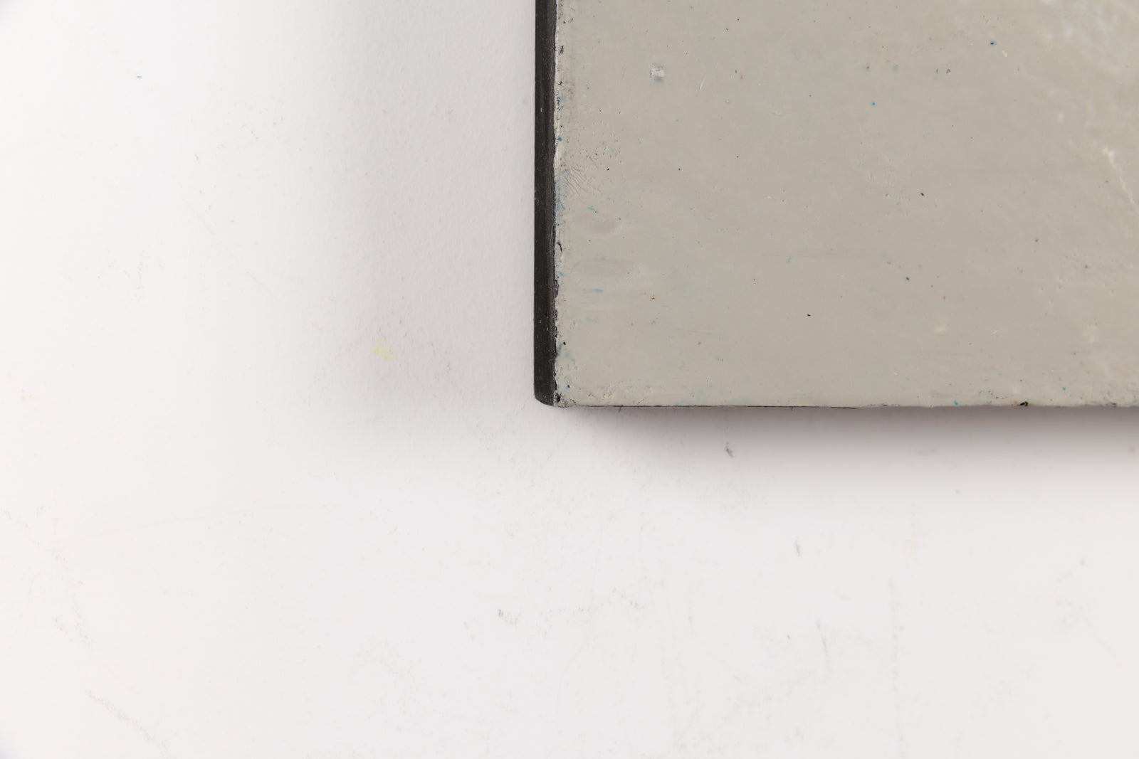 Lee Anne LaForge, "Sea Breeze Reset," detail view, encaustic on panel