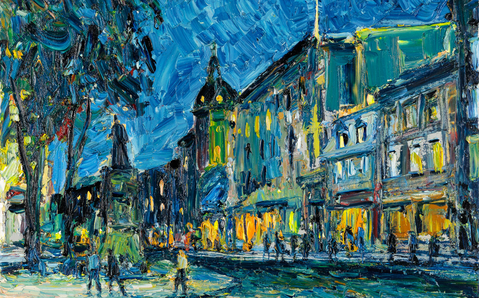 Rue Des Buade La Nuit