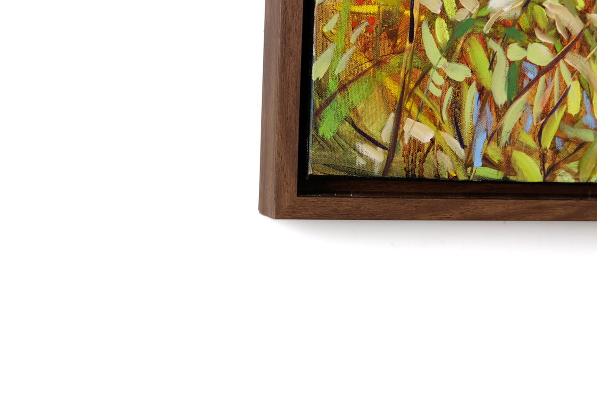 Lori Ridgeway, "Breathing Space," detail 4, oil on canvas