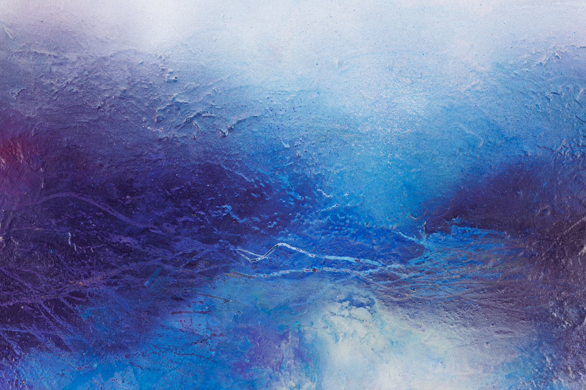 Lee Anne LaForge, "Celebrate III," detail view, acrylic on canvas
